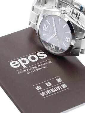 EPOS Sportive 3411AGYM Date Gray Dial Automatic Men's Watch_